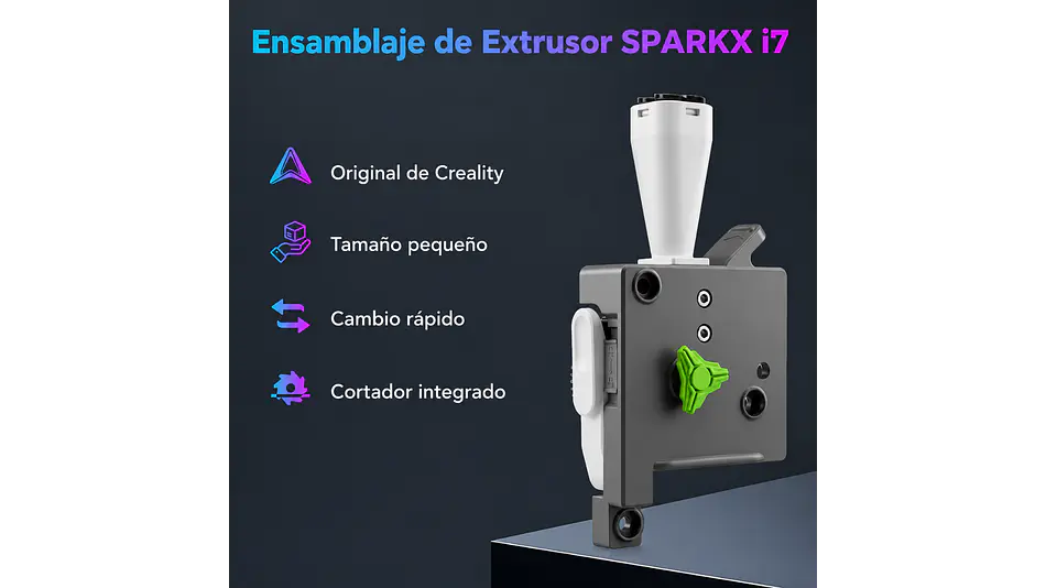 Sparkx I7 Kit de Conjunto de Extrusión Creality | Repuesto 3D 4
