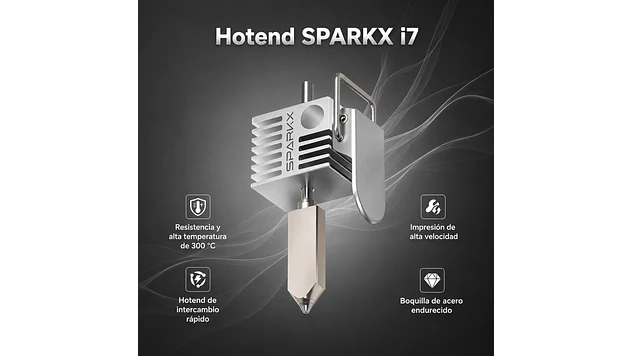 Sparkx I7 Hotend de 0,6 mm Creality | Repuesto 3D 2