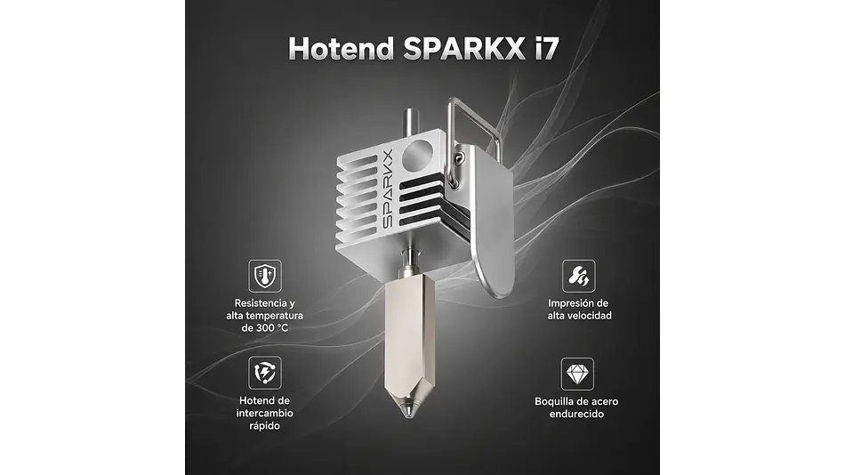 Sparkx I7 Hotend de 0,6 mm Creality | Repuesto 3D 2