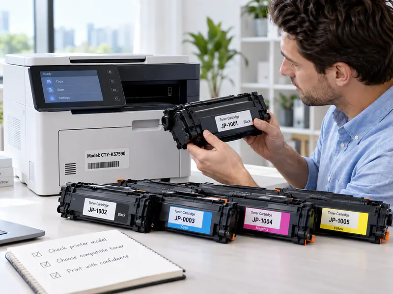 ¿Qué toner necesita mi impresora (modelo exacto)?