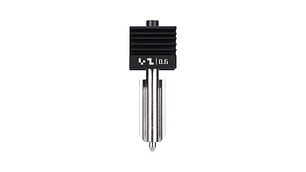 H2 Series, P2S y X2D Hotend con boquilla de acero endurecido - 0,6 mm FAH061 Bambu Lab | Repuesto 3D