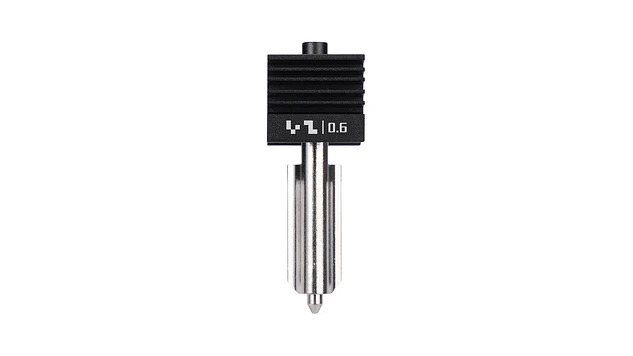 H2 Series, P2S y X2D Hotend con boquilla de acero endurecido - 0,6 mm FAH061 Bambu Lab | Repuesto 3D 1