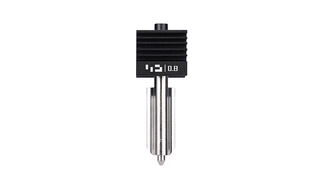 H2 Series, P2S y X2D Hotend con boquilla de acero endurecido - 0,8 mm FAH062 Bambu Lab | Repuesto 3D 1
