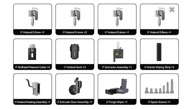 Kit Repuestos SPARKX i7 Completo Creality | Repuestos 3D 4
