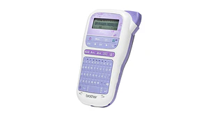 Rotuladora Etiquetadora Pt-H200 Morada Portatil Brother | Equipo Etiquetador