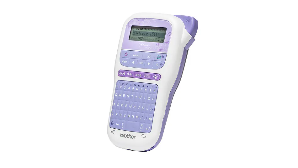 Rotuladora Etiquetadora Pt-H200 Morada Portatil Brother | Equipo Etiquetador 1