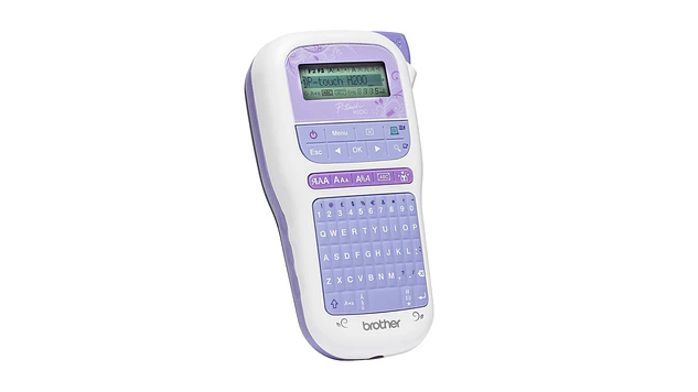 Rotuladora Etiquetadora Pt-H200 Morada Portatil Brother | Equipo Etiquetador 3