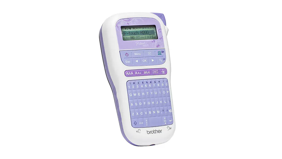 Rotuladora Etiquetadora Pt-H200 Morada Portatil Brother | Equipo Etiquetador 3