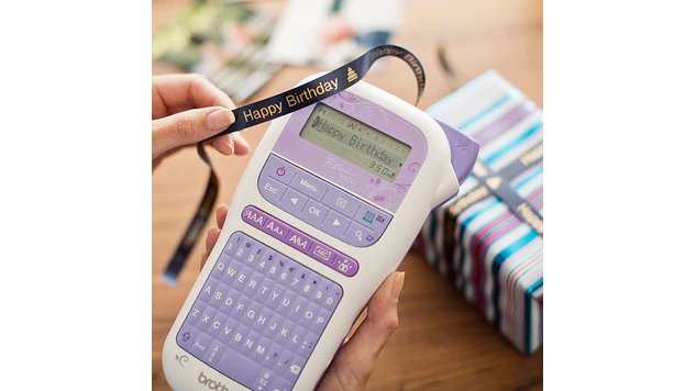 Rotuladora Etiquetadora Pt-H200 Morada Portatil Brother | Equipo Etiquetador 7