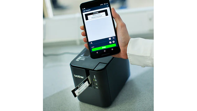 Rotuladora Etiquetadora Industrial Pt-P900W Con Wifi - Usb Brother | Equipo Etiquetador 8
