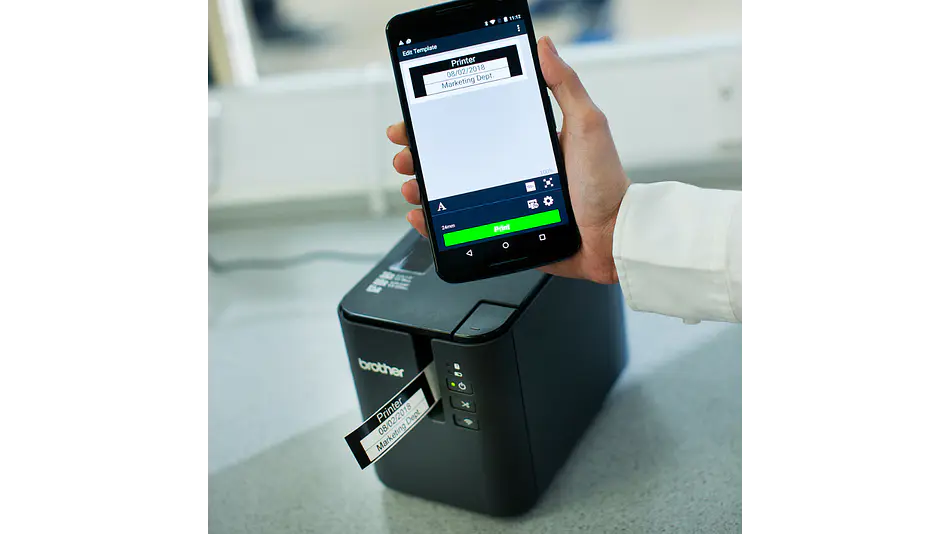 Rotuladora Etiquetadora Industrial Pt-P900W Con Wifi - Usb Brother | Equipo Etiquetador 8