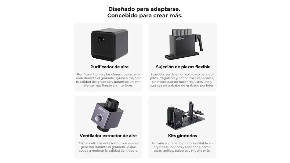 Grabador Láser Falcon A1C Diode 5W Camara Con Ia Creality | Grabador Láser 5