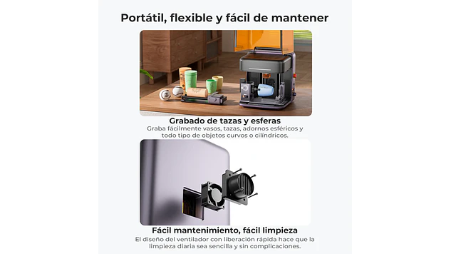 Grabador Láser Falcon A1C Diode 5W Camara Con Ia Creality | Grabador Láser 6