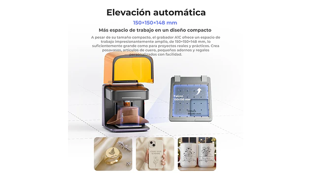 Grabador Láser Falcon A1C Diode 5W Camara Con Ia Creality | Grabador Láser 14