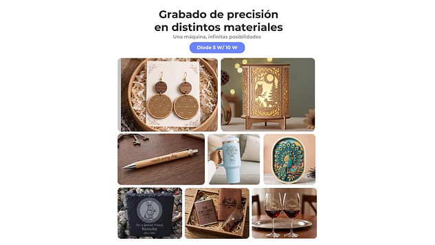 Grabador Láser Falcon A1C Diode 10W Camara Con Ia Creality | Grabador Láser 13