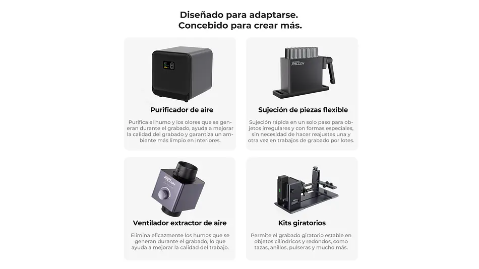 Grabador Láser Falcon A1C Diode 10W Camara Con Ia Creality | Grabador Láser 15