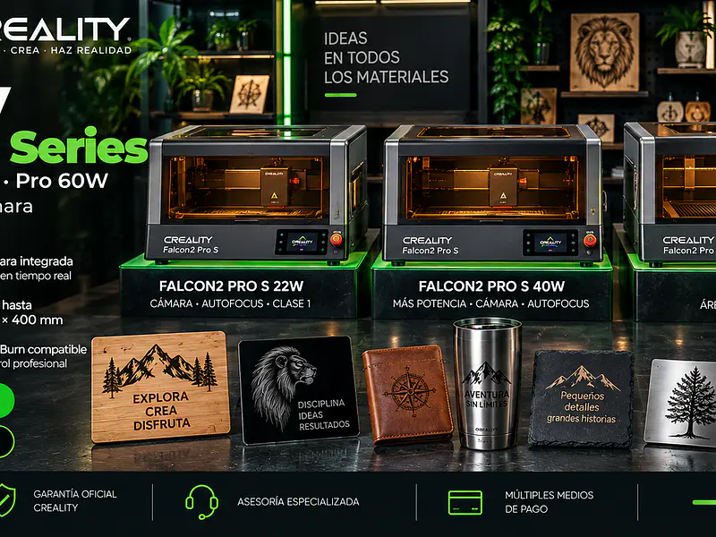 Creality Falcon Pro Series | Pro S 22W vs 40W vs Pro 60W | TodoToner