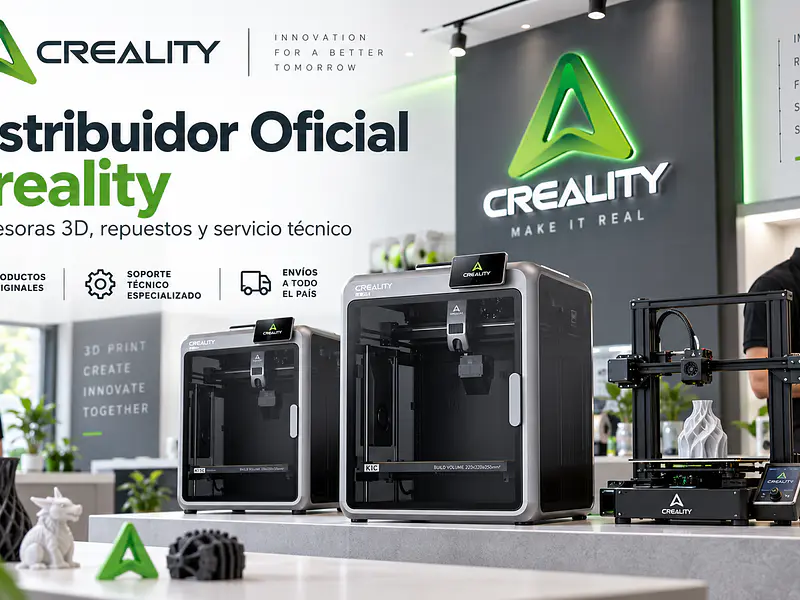 ¿Quién es el distribuidor oficial de Creality en Chile?