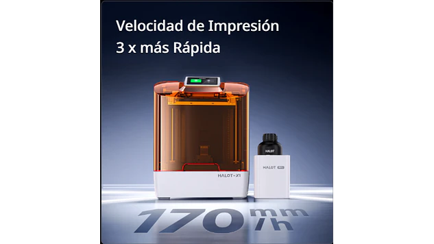 Halot X1 Creality | 16K 170 mm/h | Impresora 3D Resina 3