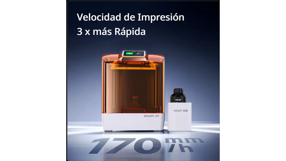 Halot X1 Creality | 16K 170 mm/h | Impresora 3D Resina 3