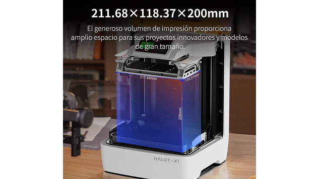 Halot X1 Creality | 16K 170 mm/h | Impresora 3D Resina 5