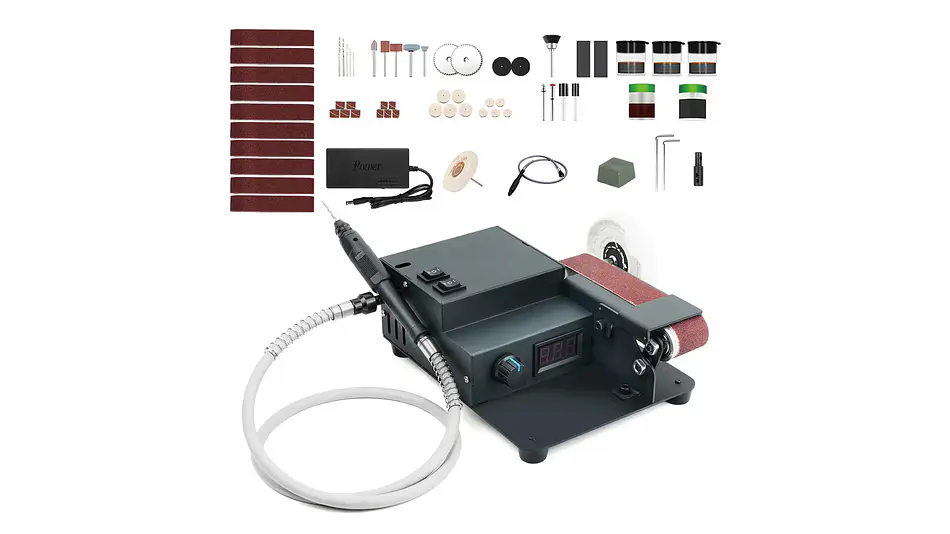 Lijadora de Banda Micro Dual 350W Twotrees | Lijadoras 2