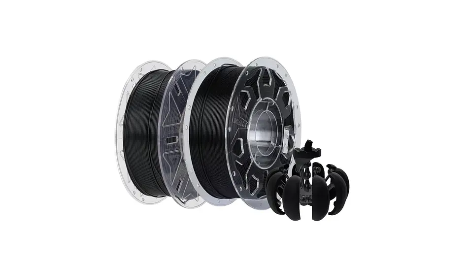 Pack X 4 Filamentos PLA  2 Negros + 2 Blancos (Pack Listo) Creality | Filamentos 3