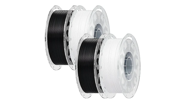 Pack X 4 Filamentos PLA  2 Negros + 2 Blancos (Pack Listo) Creality | Filamentos 1