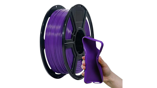 Filamento PLA Flexible Morado 1kg Flashforge | Filamentos 1