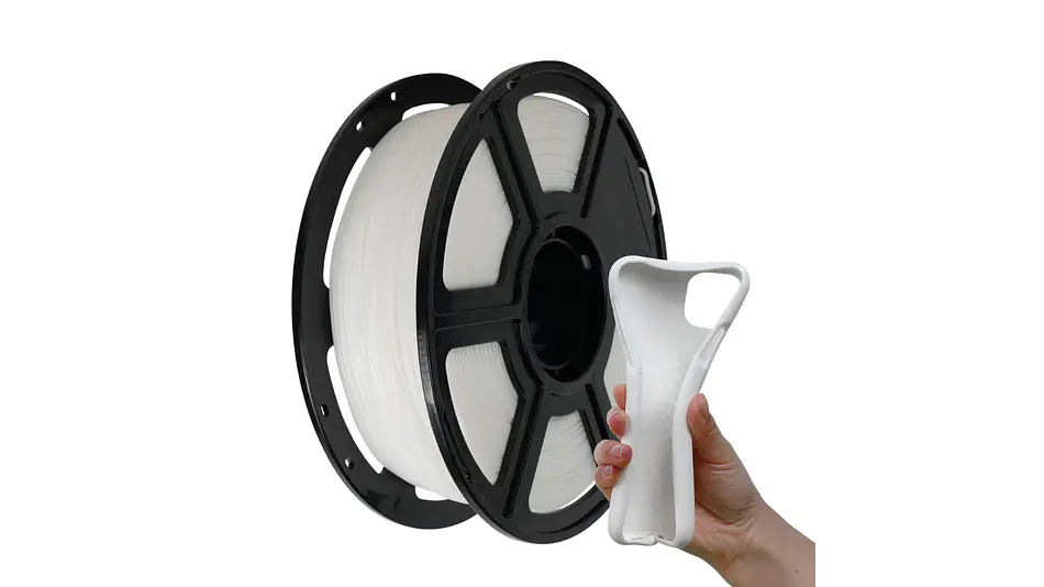 Filamento PLA Flexible Blanco Flashforge | Filamentos 1