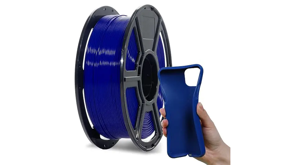 Filamento PLA Flexible Azul 1kg Flashforge | Filamentos 1