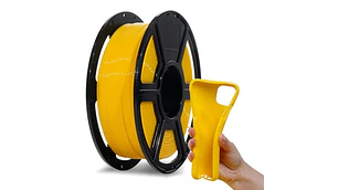 Filamento PLA Flexible Amarillo 1kg Flashforge | Filamentos