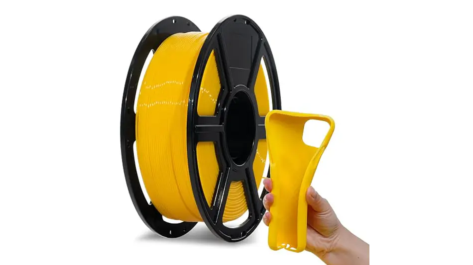 Filamento PLA Flexible Amarillo 1kg Flashforge | Filamentos 1