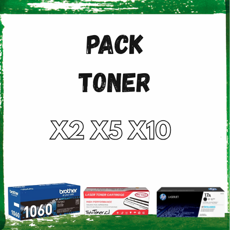 PACK DE TONER