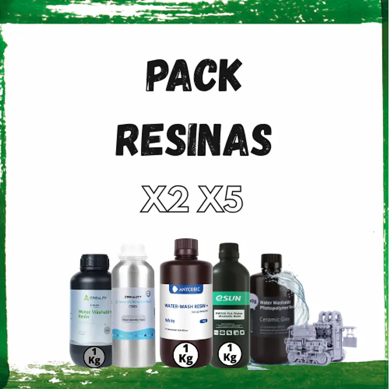 PACK DE RESINAS
