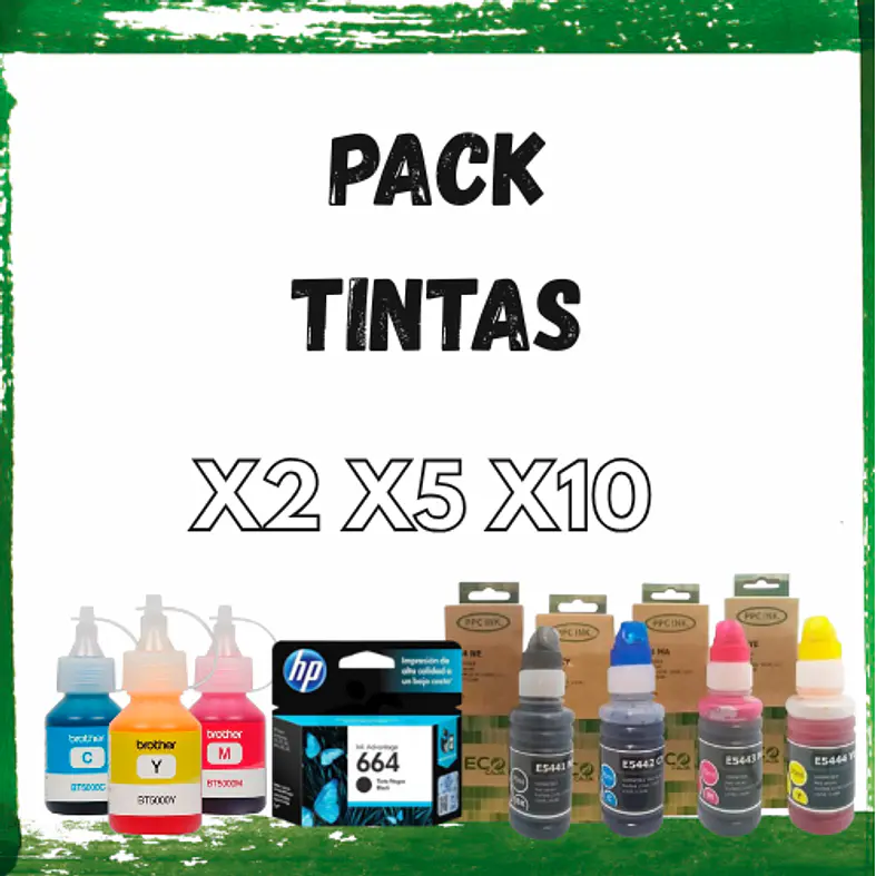 PACK DE TINTAS