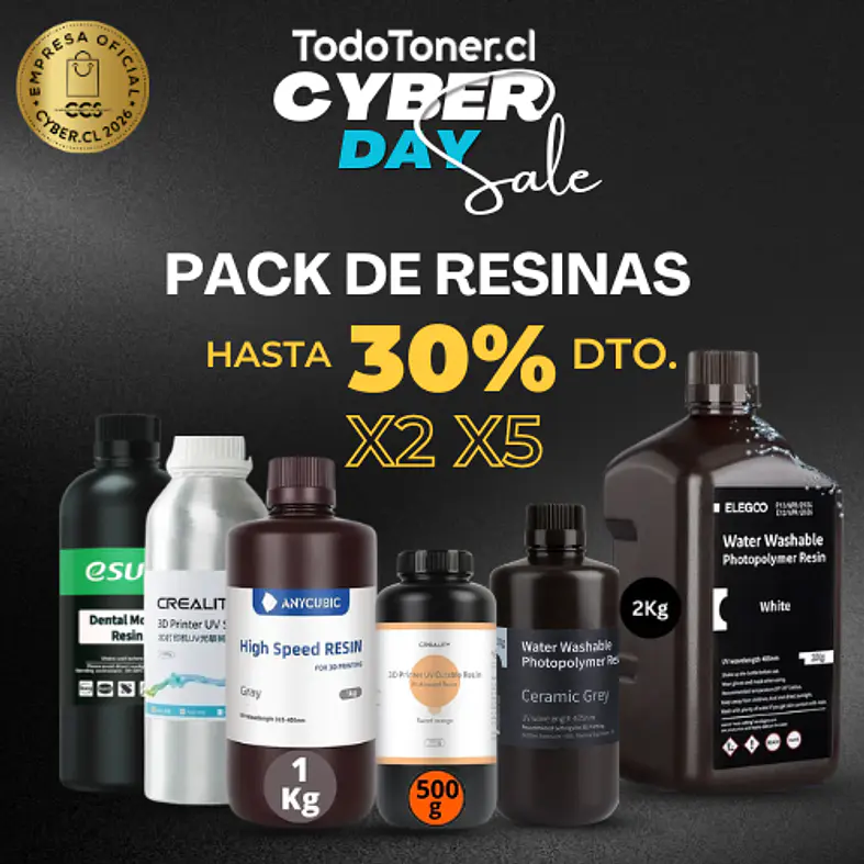PACK DE RESINAS