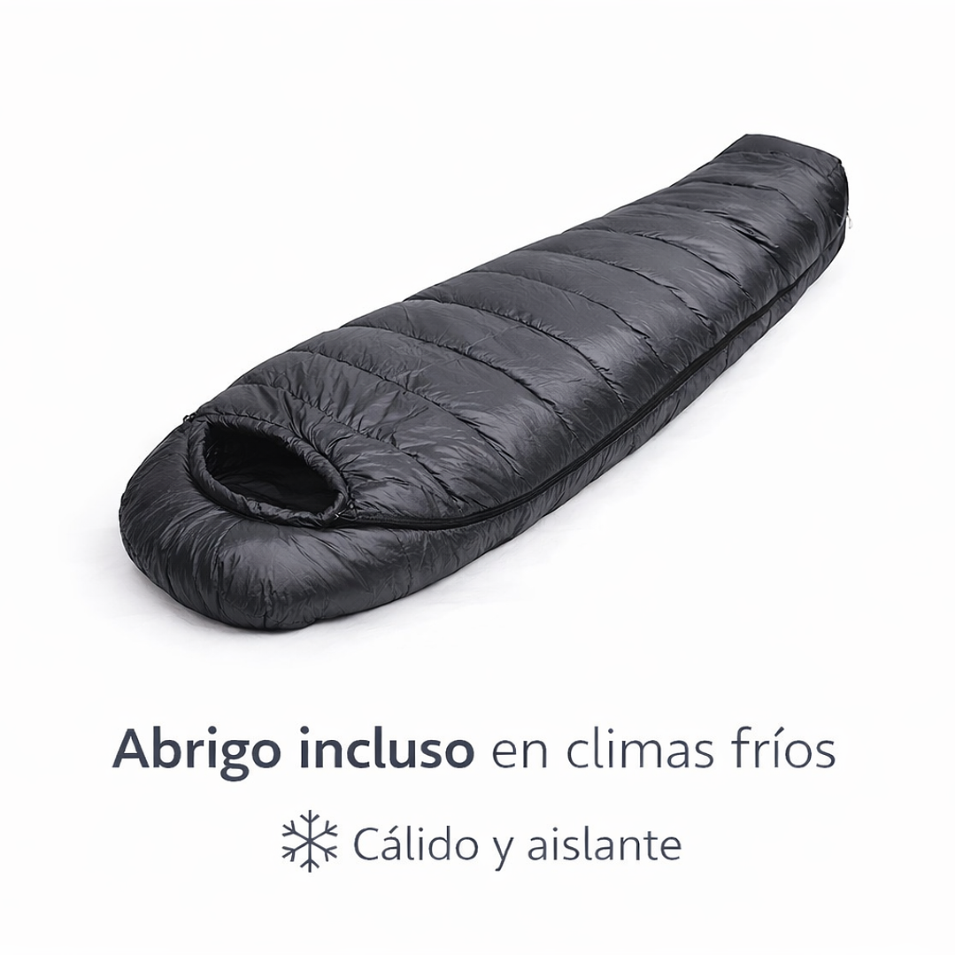Saco de dormir de pluma 2