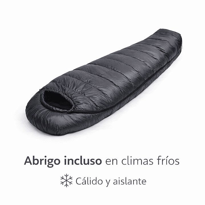 Saco de dormir de pluma 2