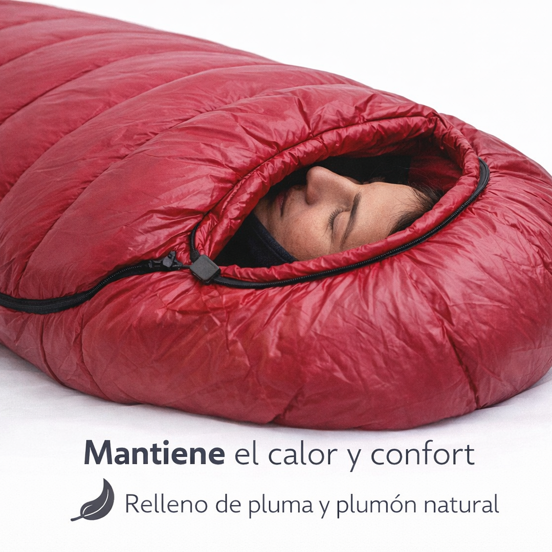Saco de dormir de pluma 5