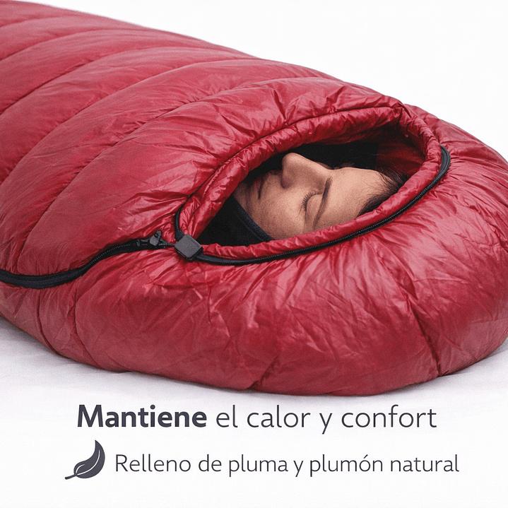 Saco de dormir de pluma 5