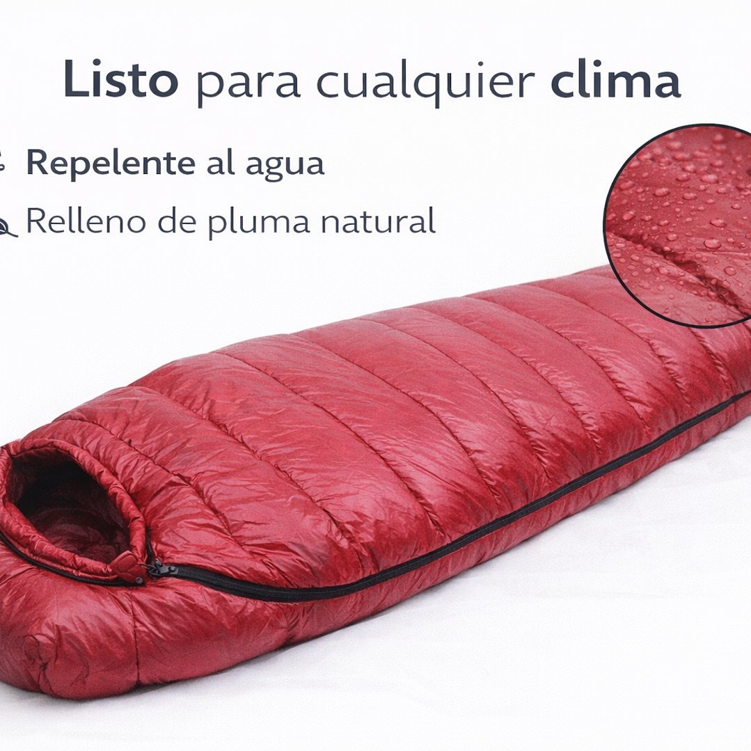 Saco de dormir de pluma 6