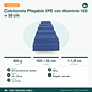 Colchoneta Plegable XPE con Aluminio 183 × 58 cm - Miniatura 3