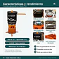 Cocinilla a Gas Portátil 1800 ml para Camping y Trekking - Miniatura 3