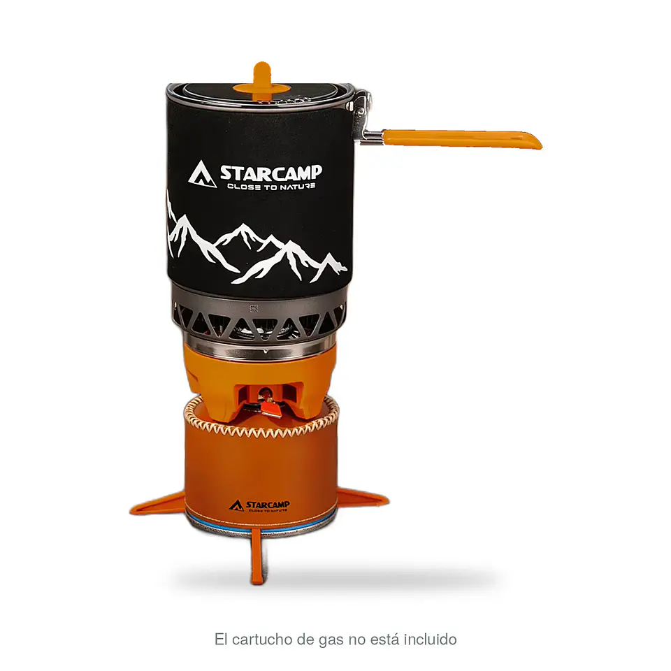Cocinilla a Gas Portátil 1800 ml para Camping y Trekking 1
