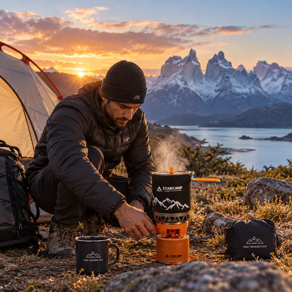 Cocinilla a Gas Portátil 1800 ml para Camping y Trekking 5