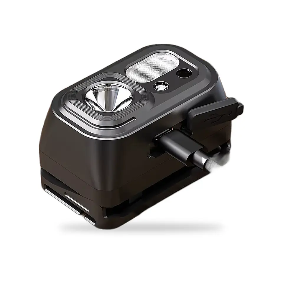 Linterna Frontal Recargable USB de Alta Potencia 2