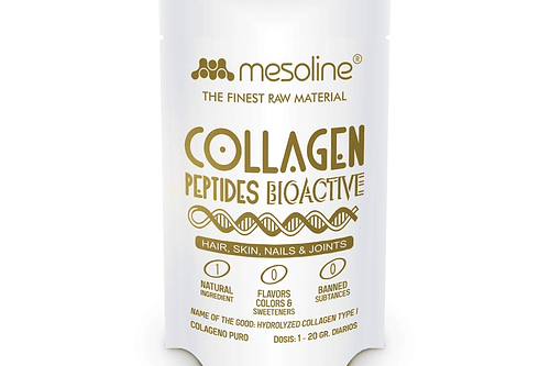COLLAGEN PEPTIDES (Péptidos de colágeno)  MESOLINE 1 Kg (2 bolsas x 500g)