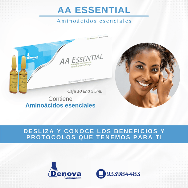 AA ESSENTIAL 10 ampollas x 5ml DENOVA  2