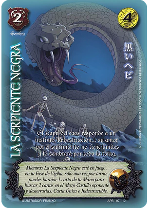 La Serpiente Negra (Kit Shogun 1)